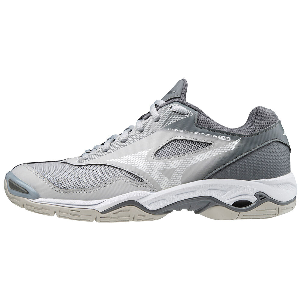 Nuevos Tenis Mizuno Mujer - Mizuno Wave Phantom 2 Nb En Mexico - Tenis Para  Netball Blancos/Dorados